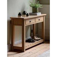 Gallery Direct Eton 2 Drawer Console Natural