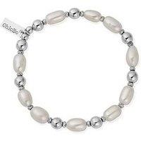 Chlobo Silver Ocean Pearl Bracelet