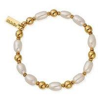 Chlobo Gold Ocean Pearl Bracelet