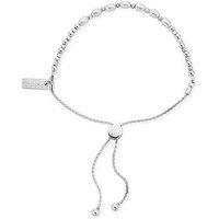 Chlobo Silver Cherished Moments Adjustable Bracelet