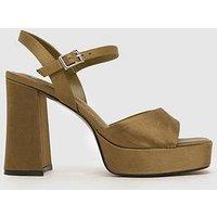 Schuh Sabina Platform Sandal - Khaki