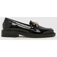 Schuh Luxe Hardware Loafer - Black