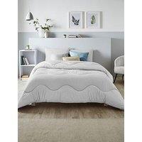 Night Lark Linen Coverless Duvet Cloud Grey Summer 4.5 Tog Includes Pillowcases