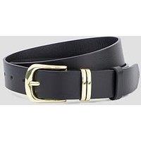 The Very Collection Metal Buckle Pu Belt - Black