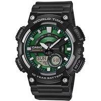 Casio Timeless Aeq-110W-3A2Vef Green Dial Series