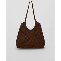 The Very Collection Large Woven Shoulder Bag
