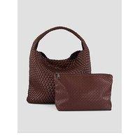 The Very Collection Hand Weave Medium Pu Shoulder Bag