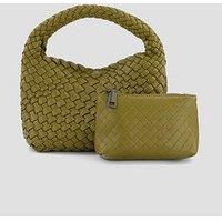 The Very Collection Mini Pu Weave Bag With Crossbody Strap