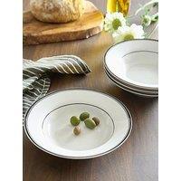 The Very Collection Bistro 4 Piece Pasta Bowls