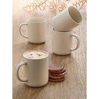 The Very Collection Saintes Set Of 4 Mugs - Cream