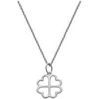 Silver Whisper Good Luck Pendant