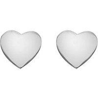 Silver Whisper Love Earrings
