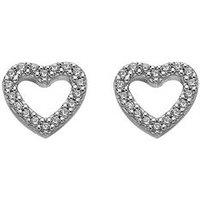 Silver Whisper Happy Birthday Earrings