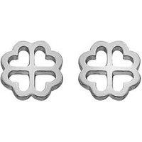 Silver Whisper Good Luck Earrings