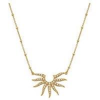 Hot Diamonds 3/4 Sun Necklace - Ygp