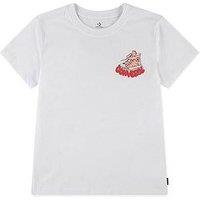 Converse Girls Bubble Sneaker Graphic T-Shirt - White