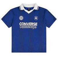 Converse Boys Bleacher Society Novelty T-Shirt - Blue