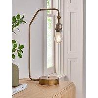 The Very Collection Cinder Table Lamp - Antique Brass