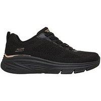 Skechers Bobs Arch Fit Elev8 Arch Fit Engineered Knit Bungee Sneaker - Black