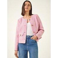 Roman Sequin Boucle Jacket