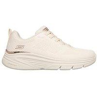 Skechers Bobs Arch Fit Elev8 Arch Fit Engineered Knit Bungee Sneaker - Off-White
