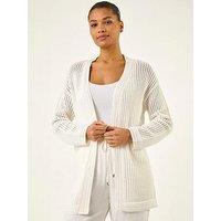 Roman Stitch Knit Cardigan