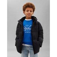 Calvin Klein Jeans Boys Ck Essential Padded Jacket - Black