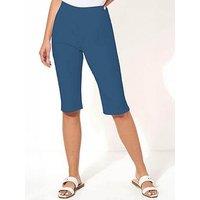 Roman Knee Length Stretch Shorts