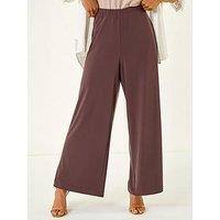 Roman Petite Wide Leg Stretch Trouser