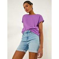 Roman Plain Stretch Cotton Jersey T-Shirt