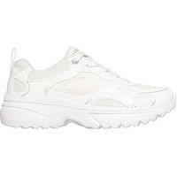 Skechers Womens E'Clypse Lite Lunar Walks Memory Foam Trainers - Off White