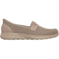 Skechers Arch Fit Refine 2.0 Nora Slip-On Trainers - Taupe