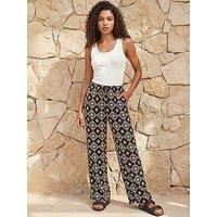 Roman Petite Geometric Trouser