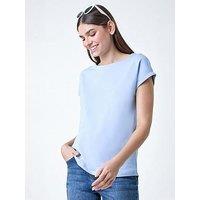 Roman Plain Stretch Cotton Jersey T-Shirt