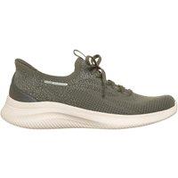 Skechers Ultra Flex 4.0 Engineered Ultra Stretch Knit Slip-Ins - Olive