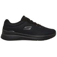 Skechers Dynamight 3.0 Men'S Memory Foam Slip-On Trainers- Black