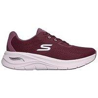 Skechers Women'S Slip-Ins Arch Fit 3.0 Engineered Mesh Lace-Up Trainers - Burgundy