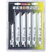 Ryobi Rak06Rb 6Pc Recip Saw Set