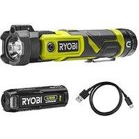 Ryobi Rlp4-120G Usb Lithium Pivoting Light