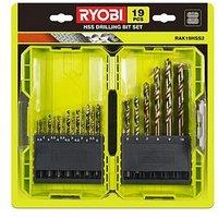 Ryobi Rak19Hss2 19Pc Hss Bit Set