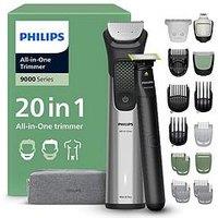 Philips Multigroom 9000 Series All-In-One 20-Piece Trimmer, Shaver & Clipper + Oneblade Grooming Set 27 Length Settings (0.2- 20 Mm), Mg9557/15
