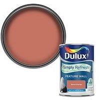 Dulux Stain Resistant One Coat Feature Wall Blood Orange 1.25L Paint