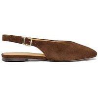Dune London Honora Ballet Pumps - Brown