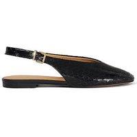 Dune London Honora Ballet Pumps - Black