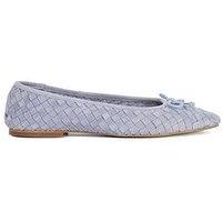Dune London Heat Ballet Pumps - Blue