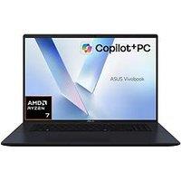 Asus Vivobook 18 - Copilot+ Pc - 18In - Amd Ryzen Ai 5 - 16Gb Ram - 1Tb - Blue - Laptop + Microsoft 365 Personal 1 Year