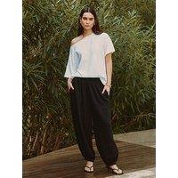 Albaray Cheesecloth Hareem Trouser - Black