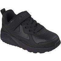 Skechers Kids' Hook And Loop School Trainers - Black