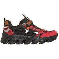 Skechers Mega Flex Lite Shoes - Red Synthetic