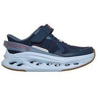Skechers Kids' Slip-Ins Max Cushioning Glide-Step Advert Trainers - Navy
